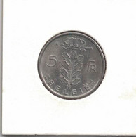 Belgium 5 Francs 1975 UNC - Sin Clasificación