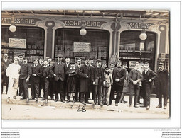 CPA 75 Carte Photo Devanture De Confiserie Patisserie Café Felix Potin 140 Rue De Rennes - District 06