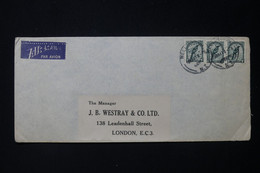 NOUVELLE ZÉLANDE - Enveloppe De Wellington Pour Londres En 1947 Par Avion  - L 84112 - Cartas & Documentos