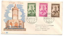 Enveloppe FDC Premier Jour / First Day Cover - Zum Wiederaufbau Des Winterbergdenkmals 1956 - FDC