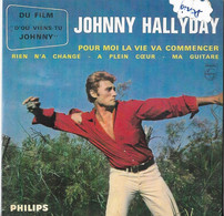CD JOHNNY HALLIDAY 1983 UNIVERSAL  "Pour Moi La Vie Va Commencer" - Collectors