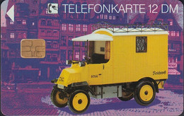 GERMANY E10/93 - 1929 Postauto Hansa-Lloyd - Elektromobil - E-Reeksen : Uitgave - D. Postreclame