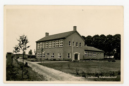 D675 - Dwingeloo Landbouw Huishoudschool - 1956 - Hoekje R.b. Minder - Dwingeloo