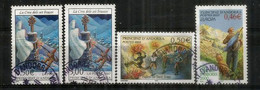 Légendes:La Croix Aux Sept Bras, Feux De La St Jean & Berger Et Son Chien. 4 T-p Oblit.1 ère Qualité,diff. Denominations - Used Stamps