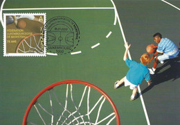 Luxembourg 2008  Basketball - Lettres & Documents