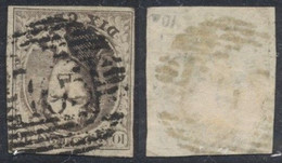 Médaillon - N°10A Margé Obl P105 "St-Nicolas" / Perception - 1858-1862 Medaillen (9/12)