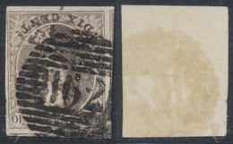Médaillon - N°10A Quasi Margé Obl P162 "Tamines" / Perception - 1858-1862 Medaillen (9/12)