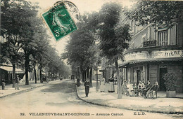 Villeneuve St Georges * Avenue Carnot * Café De La Poste - Villeneuve Saint Georges