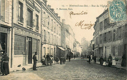 Montreuil Sous Bois * La Rue De L'église * Serrurerie GREBOULEAU - Montreuil