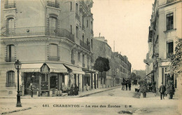 Charenton * La Rue Des écoles * Débit De Tabac Vins * épicerie RAMPION - Charenton Le Pont