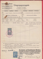 257798 / Germany 1939  - 20 Pf. Industrie- Und Handelskammer Nürnberg Revenue Fiscaux 10 Leva (1938) Bulgaria - Transportmiddelen