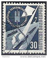 Allemagne Germany BRD 1953: "Verkehr - Wasserwege" Michel-No. 170 Mit Eck-Stempel Ul (Michel € 20.00 Euro) - Water