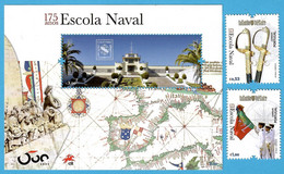 Portugal  2020   Mi.Nr. Sheet 467 + 4675 / 4676 ,175 Anos  Escola Naval - Postfrisch / MNH / (**) - Ungebraucht