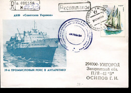 UDSSR Antarktis Walfang- Und Forschungsfahrten, Schiffe Und Fauna  - USSR Antarctica Whaling And Research Cruises Ships - Sonstige & Ohne Zuordnung