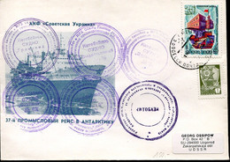 UDSSR Antarktis Walfang- Und Forschungsfahrten, Schiffe Und Fauna  - USSR Antarctica Whaling And Research Cruises Ships - Sonstige & Ohne Zuordnung