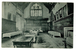 Ref 1441  -  1928 Postcard - The College Hall Eton Berkshire - Please Cancel Potatoes Message - Other & Unclassified