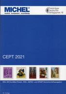 Neuer Inhalt: CEPT MICHEL 2021 New 74€ Katalog Jahrgang-Tabelle Vorläufer Symphatie-Ausgabe Stamps Catalogue EUROPA - Ed. Originali
