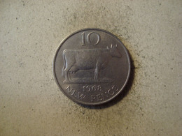 MONNAIE GERNESEY 10 NEW PENCE 1968 - Guernsey