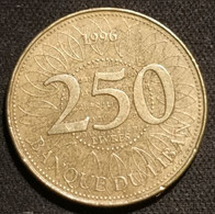 LIBAN - LEBANON - 250 LIVRES 1996 - KM 36 - ( Līrah ) - Liban