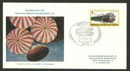 BERLIN - GERMANY - CARD - ROCKET - APOLLO 15 , BOCHUM - 1971. - Other & Unclassified