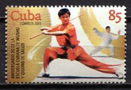 Cuba 2015 / Sports Wushu MNH Deporte Artes Marciales Kampfsportarten / Hf64  29-43 - Zonder Classificatie