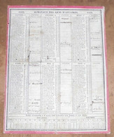 Almanach Des Gens D'Affaires 1862 - Grossformat : ...-1900