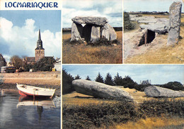 GF-LOCMARIAQUER-Quiberon-56-Morbihan-Multi-Vues-Dolmen-Menhir-Pierre Elevée-Cachet Flamme Quiberon - GRAND FORMAT - Locmariaquer