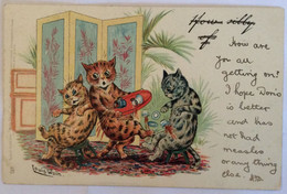 POSTCARD Illustrators - Signed > Wain, Louis CAT KATZEN RAPHAEL TUCK & SONS Nr.957. LITHO AK USED 1904 - Wain, Louis