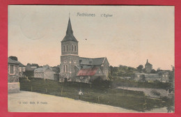 Anthisnes - L'Eglise ... Jolie Carte Couleur - 190? ( Voir Verso ) - Anthisnes