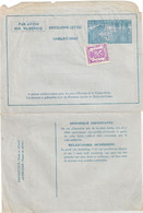 TIMBRE - Par Avion, Enveloppe-lettre / Omslag-brief, Supplément Timbre. - Omslagbrieven