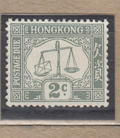 HONG KONG KGVI Due Grey 2 C MNH (**)  #12734 - Unused Stamps