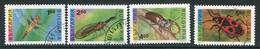 BULGARIA  1993 Defibitive: Insects Used.  Michel 4093-96 - Gebraucht