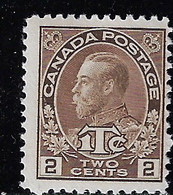 CANADA 1916 WAR TAX SCOTT MR4 DIE II MLH - War Tax