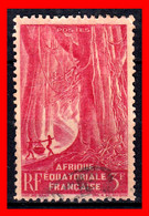 AFRICA ECUATORIAL  ( FRANCIA COLONIAS ) AÑO 1947 MOTOVOS LOCALAS - Dienstzegels