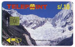 PERU : PTE-015 10 NS Mountain TeleCable   (1) MINT - Peru