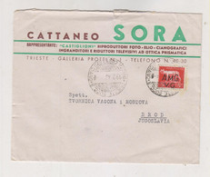 ITALY TRIESTE 1946 AMG-VG Nice Cover To Yugoslavia - Poststempel