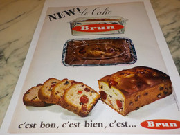 ANCIENNE PUBLICITE C EST BON C EST BIEN C EST LE CAKE BRUN 1965 - Manifesti