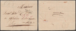 Précurseur - LAC Datée De Glons (1834) + Cachet Dateur à Perles > Wohlen (Suisse) + Franco Grenzen (Oval). TB - 1830-1849 (Belgio Indipendente)