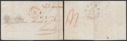 Précurseur - LAC Datée De Anvers (1839) + Cachet Dateur Et Griffe "Franco Frontière" > Londres - 1830-1849 (Belgio Indipendente)