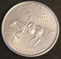 ETATS UNIS - USA - ¼ - 1/4 DOLLAR 1999 P - Quarter Delaware - KM 293 - Andere & Zonder Classificatie