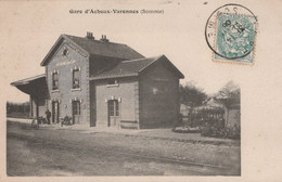 CPA - SELECTION - ACHEUX  VARENNES - La Gare - Acheux En Amienois