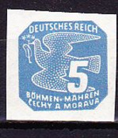 Böhmen&Mähren Bohemia&Moravia Bohême&Mora - Zeitungsmarken (MiNr: 118) 1943 - Postfrisch MNH - Unused Stamps