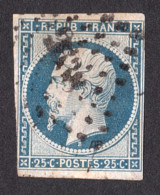 Louis-Napoléon N° 10 Bleu - Oblitération PC - 1852 Louis-Napoleon