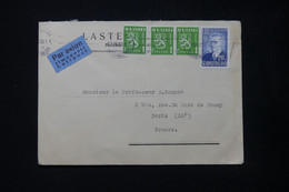 FINLANDE - Enveloppe De La Clinique Pour Enfants à Helsinki Pour Paris En 1950 - L 84832 - Lettres & Documents