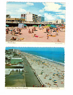 2 Different REHOBOTH BEACH, Delaware, USA, 1971 & 1973 4X6 Chrome Postcard - Sonstige & Ohne Zuordnung