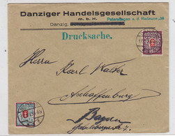 Danzig DS Mit MIF Nach Aschaffenburg - Lettres & Documents