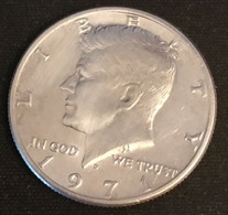 ETATS UNIS - USA - ½ - 1/2 DOLLAR 1971 D - Kennedy Half Dollar - KM 202b - Andere & Zonder Classificatie