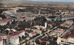 Algérie - ORLEANSVILLE (Chlef) - Vue Aérienne Sur Le Cheliff, Le Pont, La Mosquée Et La Plaine - Chlef (Orléansville)