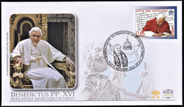 VATICANO 2013 FDC EUROPA 28.02.2013 MNH ** - Lettres & Documents
