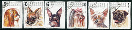 BULGARIA 1991 Dogs Used.  Michel 3929-34 - Oblitérés